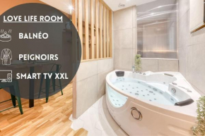 Love Life Room-Jacuzzi-Netflix-Accès-24/7-Privé